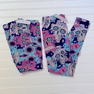 NWT- Kyra Girls Leggings Super Buttery Soft. Size S/M or L/XL